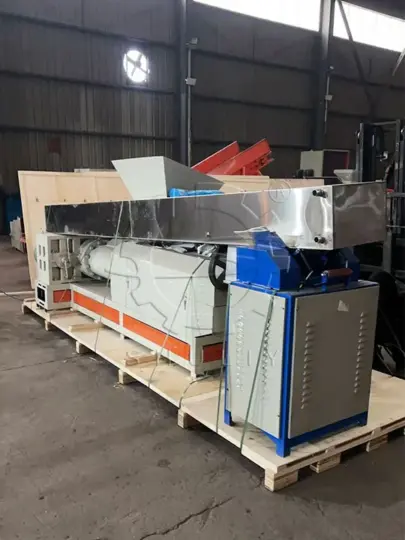 Plastic pellet cutter shipped to Nigeria