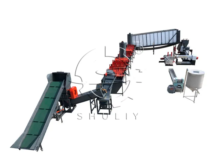 plastic recycling machine