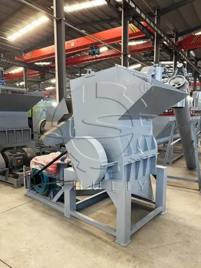 diesel engine shredder machine