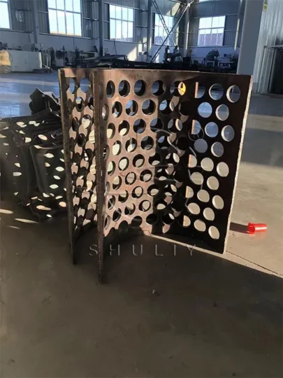 plastic scrap cutting machine screen