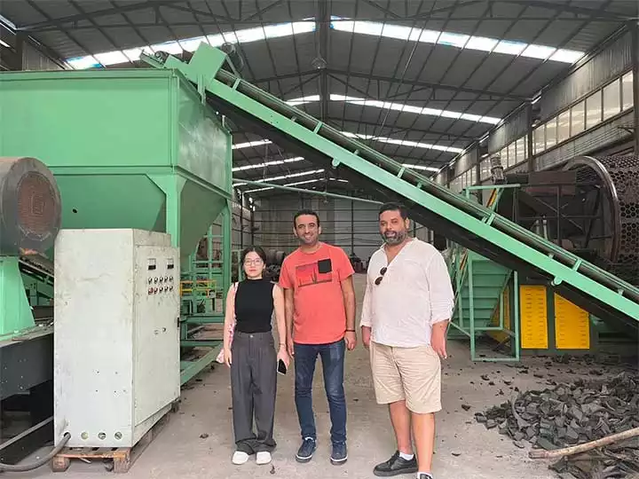 tyre-recycling-line-visiting