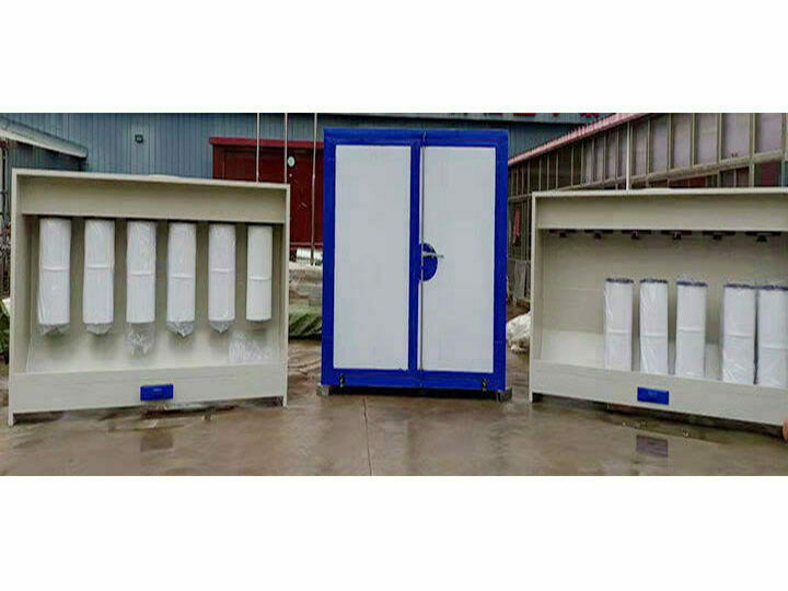 powder spraying booth