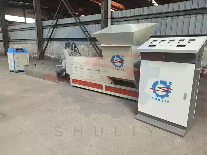 expanded polyethylene foam recycling machine