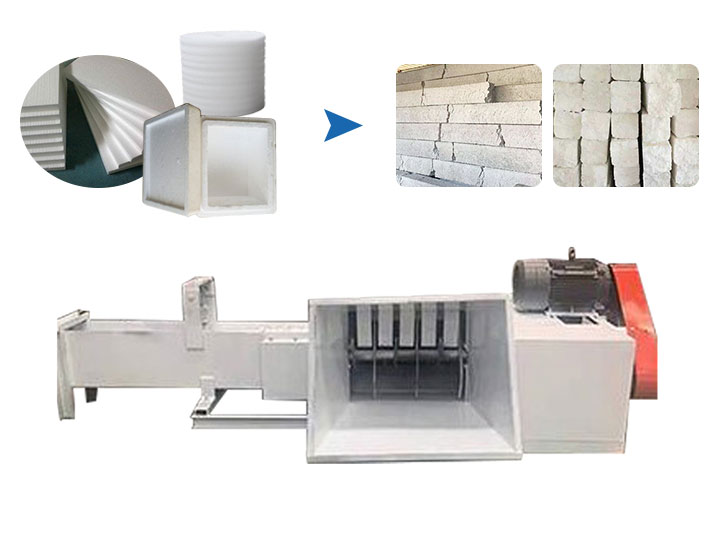 Horizontaler EPS-Schaumverdichter