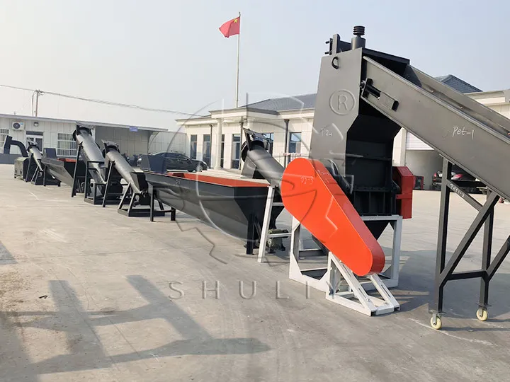 PET Bottle Washing Plant Machinery