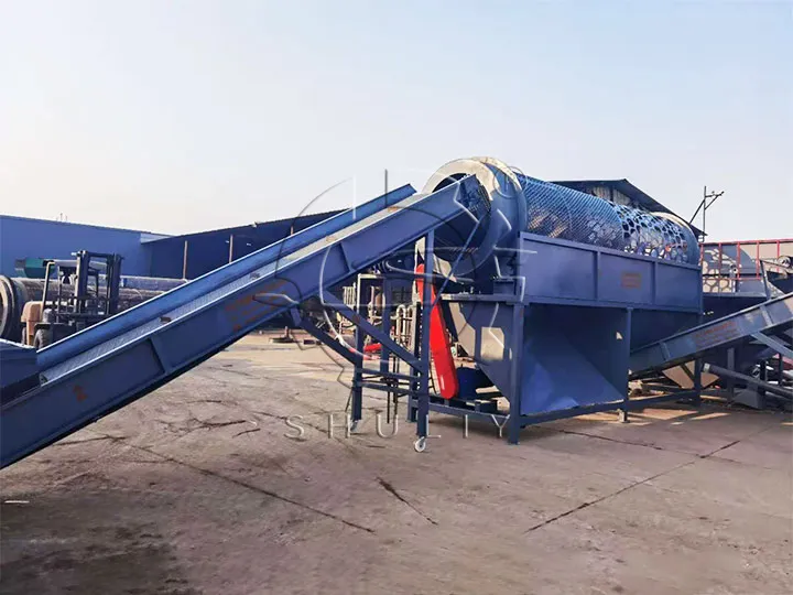 Trommel Screen For PET Bottle Recycling
