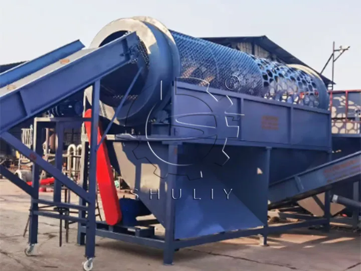 Trommel Screen For Plastic Bottle Recycling