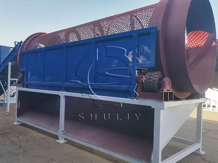 Trommel Screen For Plastic Recycling