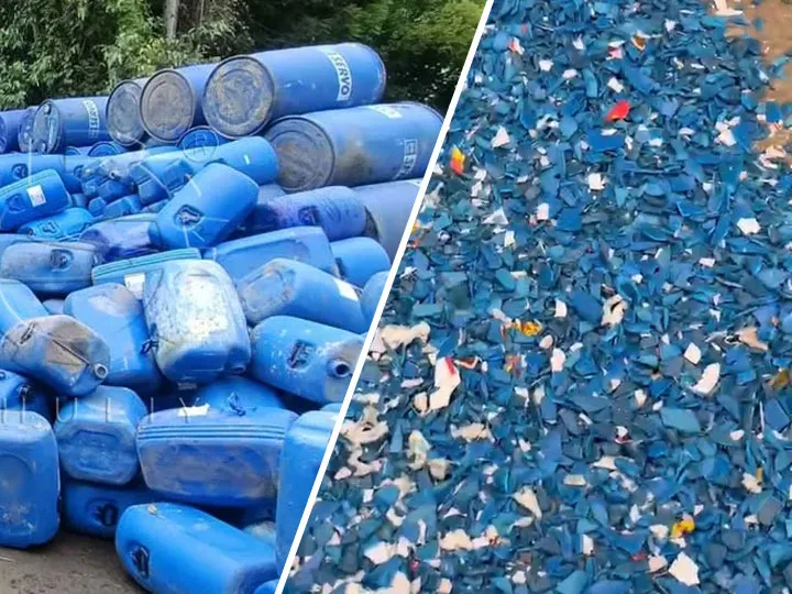 Reciclaje de tambores de HDPE azul: un paso clave para promover una economía circular para los plásticos