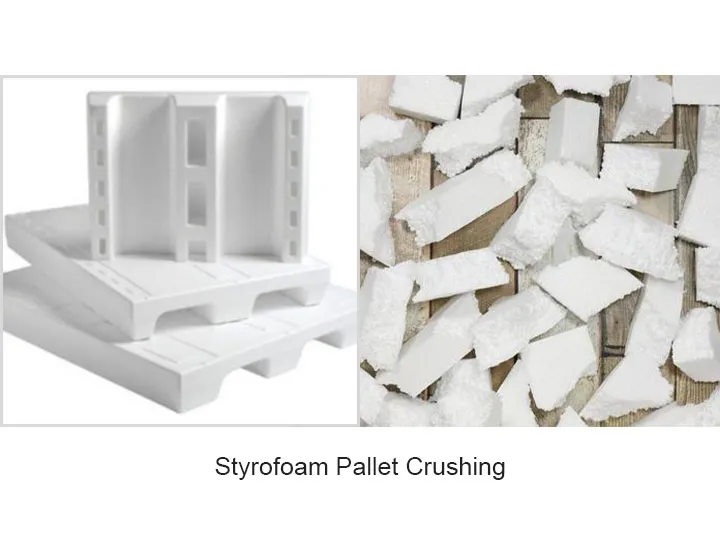 Jinsi ya Kushughulikia Usafishaji wa Pallet ya Styrofoam? Mashine na Suluhisho