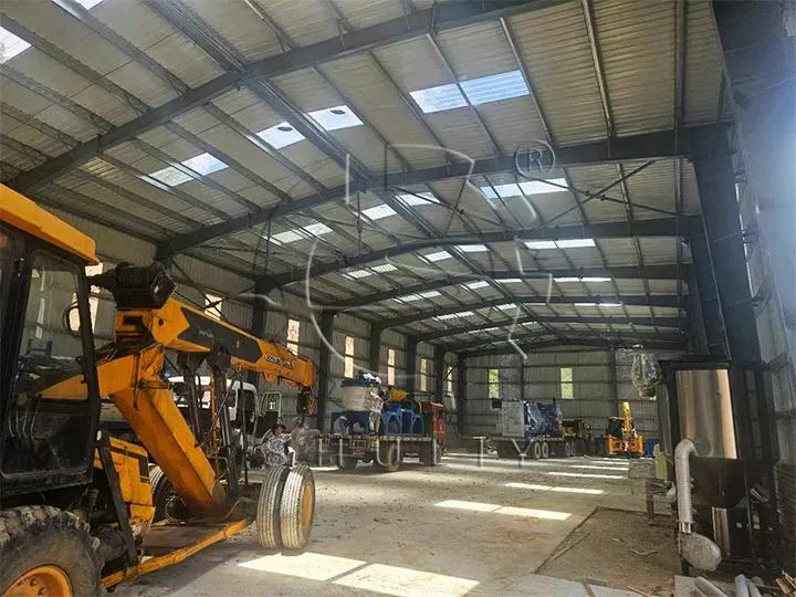 PET bottle recycling center in Bhutan