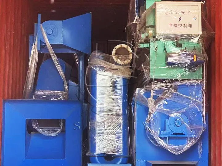 PET recycling machine package