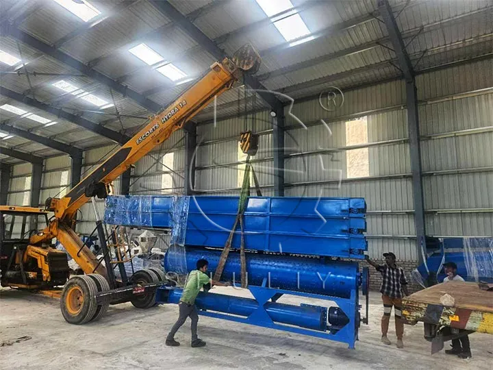 PET recycling machine set in Bhutan