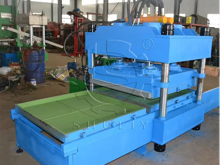 Industrial Rubber Floor Tiles Machine